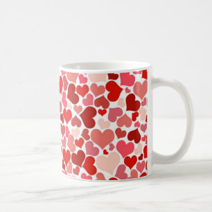 Taza De Café Corazones Lindos