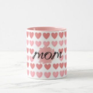 Taza de café Corazones Mejor Mamá del Mundo