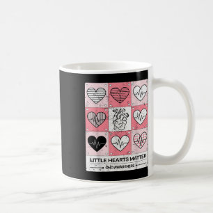Taza De Café Corazones Pequeños Concienciación Del Niño Anatomí