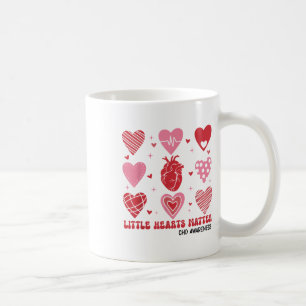 Taza De Café Corazones Pequeños Concienciación Del Niño Anatomí