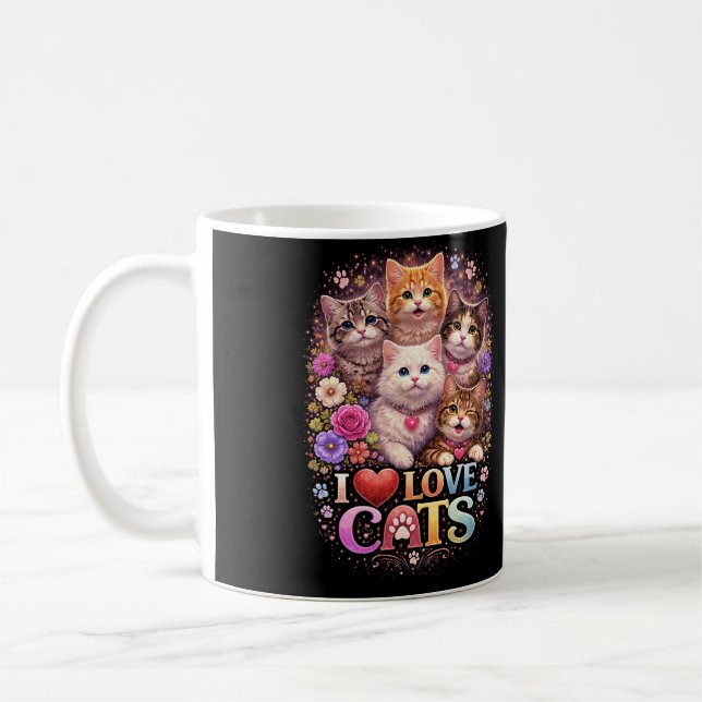 Taza De Café Corazones Pequeños Perfectos (Izquierda)