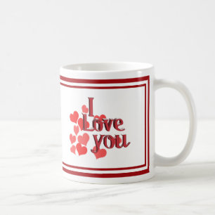 Taza De Café Corazones Pequeños - Te Amo