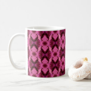 Taza De Café Corazones rosados Damask