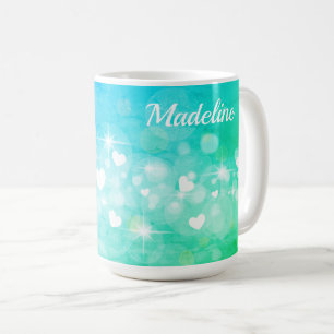Taza De Café Corazones tambaleantes