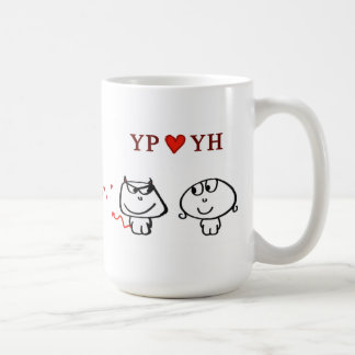 Taza De Café "Corazones YH del YP "