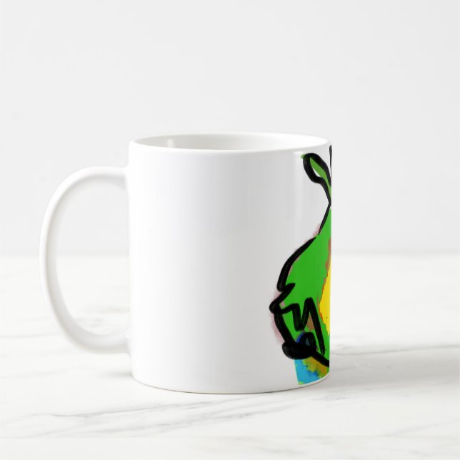 Taza De Café Corbata de piña (Izquierda)