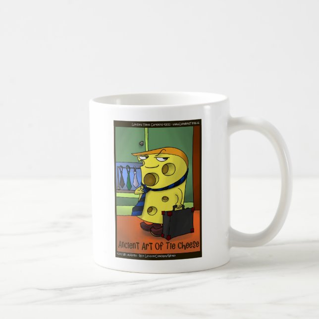 Taza De Café corbata queso grande 2222222222222 (Derecha)