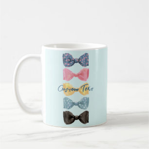 Taza De Café Corbatas de lazo personalizadas