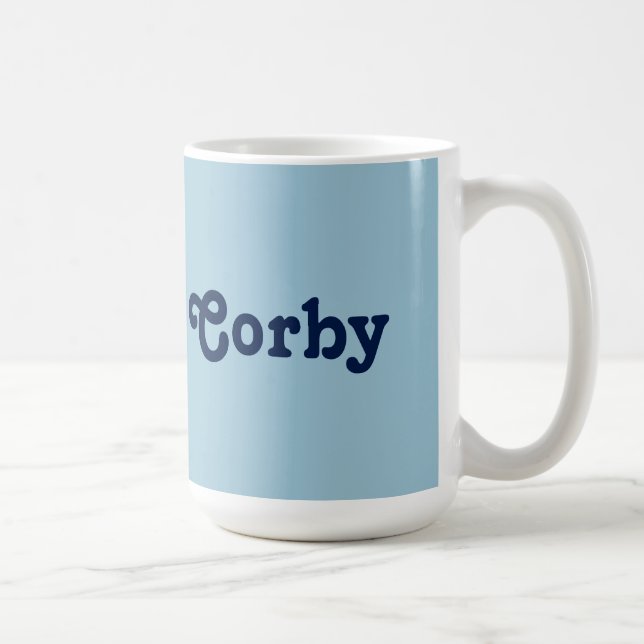 Taza De Café Corby de mugre (Derecha)