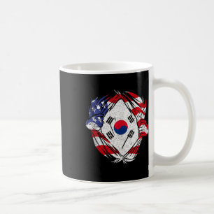 Taza De Café Corea del Sur Ama Corea del Sur Orgullo Patriota C