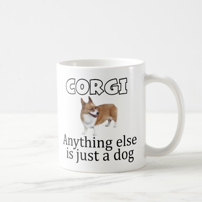 Taza De Café Corgi (Derecha)