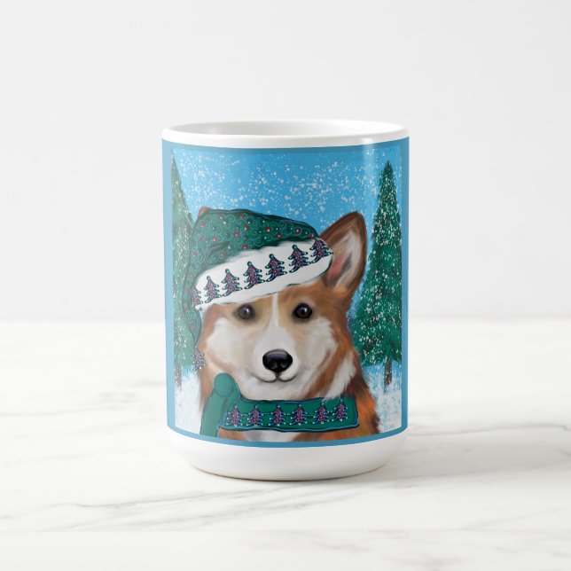 Taza De Café Corgi (Centro)