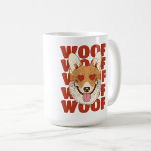 Taza De Café CORGI AMOR woof
