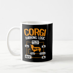 Taza De Café Corgi Bark Logic