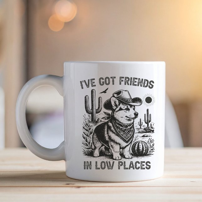 Taza De Café Corgi Cowboy Funny Dog Mug (Subido por el creador)