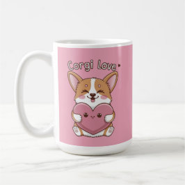 Taza De Café Corgi Love