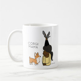 Taza De Café Corgi Mama Coffee Mug personalizado