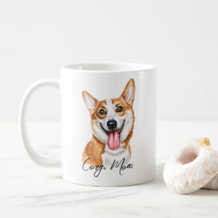 Taza De Café Corgi Mom Mug