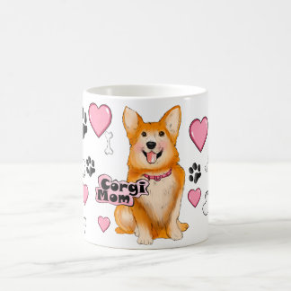 Taza De Café Corgi Mom Mug