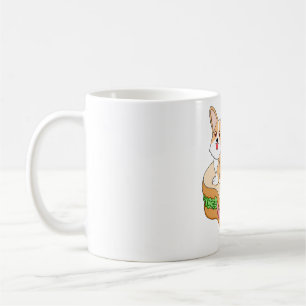 Taza De Café Corgi Sandwich
