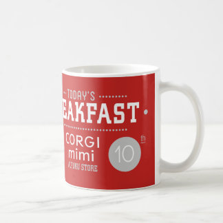 Taza De Café corgi sandwich mug