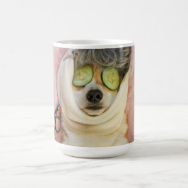 Taza De Café Corgi Spa Día café tazón