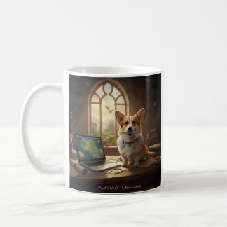 Taza De Café Corgi y Ratón