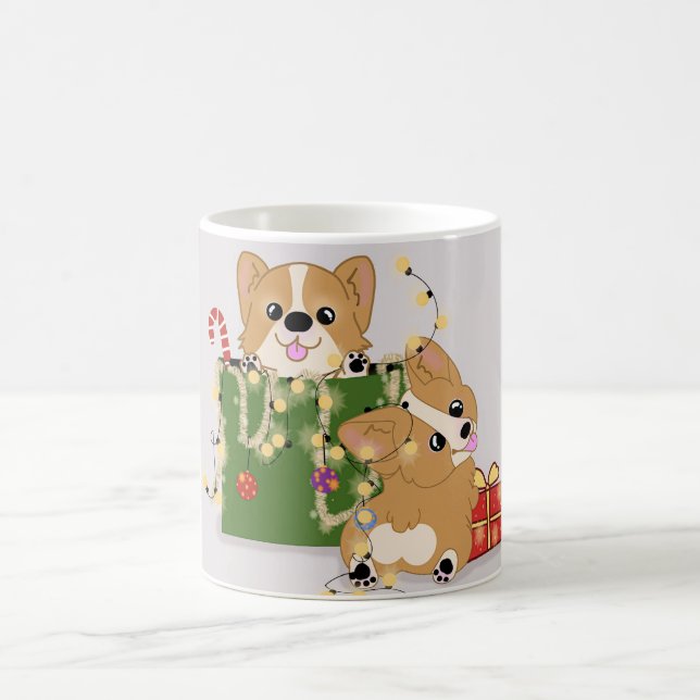 Taza De Café Corgis (Centro)