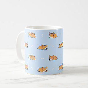 Taza De Café Corgis durmiente
