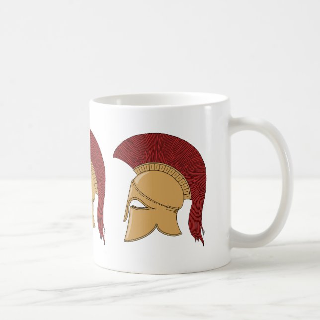 Taza De Café Corinthian Helmet (Derecha)