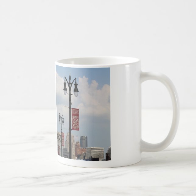 Taza De Café Corktown, Detroit, Michigan mug (Derecha)