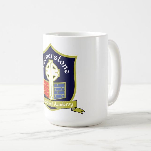 Taza De Café Cornerstone Homeschool Academy  (Anverso derecho)