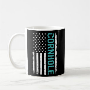 Taza De Café Cornhole USA