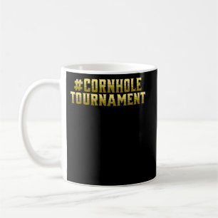 Taza De Café cornholettorneo Funny Cornhole