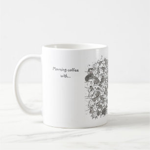 Taza De Café Coro de ovejas divertidas Mug
