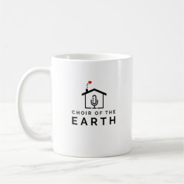 Taza De Café Coro del Logotipo de la Tierra