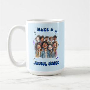 Taza De Café Coro Ruido Alegre