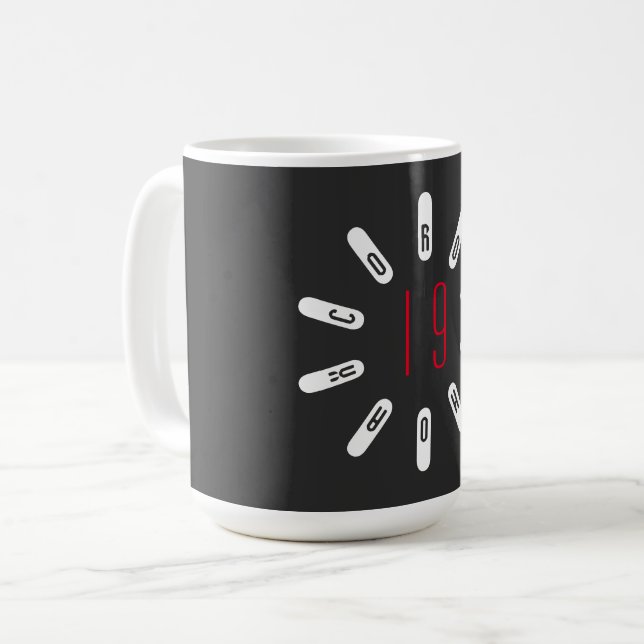 Taza de café CORONA 19 HOAX (Anverso izquierdo)