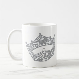 Taza De Café Corona de Concurso