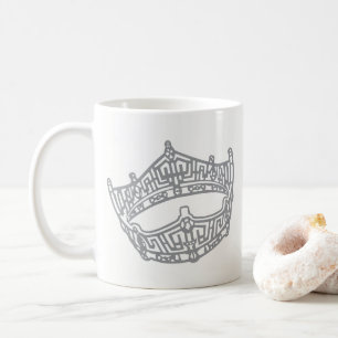 Taza De Café Corona de Concurso
