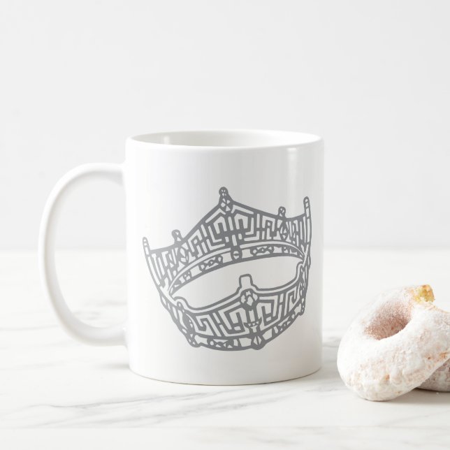 Taza De Café Corona de Concurso (Con donut)
