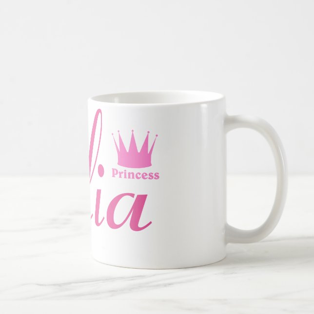 Taza De Café Corona de la Princesa (Derecha)