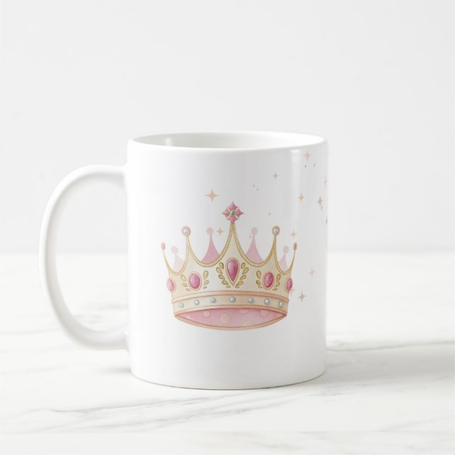 Taza De Café Corona de Princesa  (Izquierda)