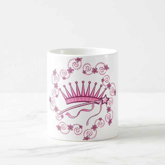 Taza De Café Corona de princesas de bonito (Centro)