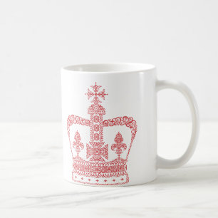 Taza De Café Corona de rey o reina