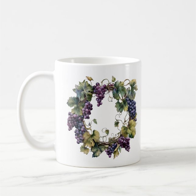 Taza de café Corona de Uva (Izquierda)