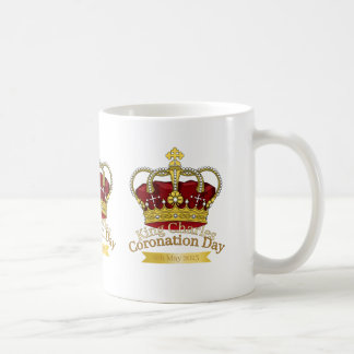Taza De Café Corona del Día de la Coronación