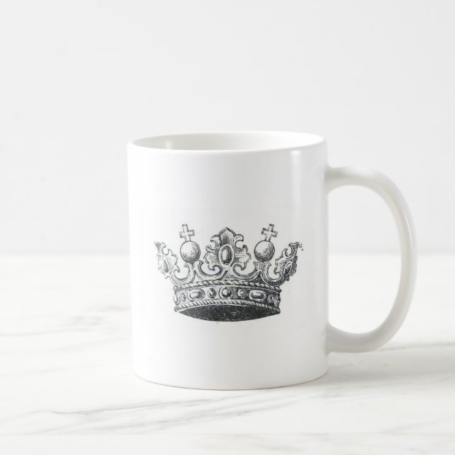 Taza De Café Corona real (Derecha)