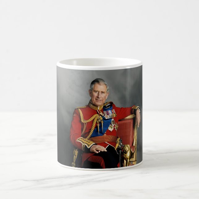 Taza De Café Coronación del Rey Carlos III (Centro)