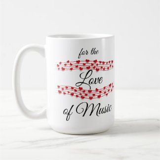 Taza De Café Coros caprichosos música "Por el amor a la música"